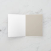 カスタマイズ可能な写真スナップショットオール大事な行事カード カード (内部)