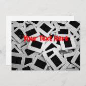 カスタマイズ可能な写真スライドカード (正面/裏面)