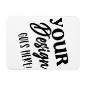 カスタマイズ可能な写真作成 マグネット (横)