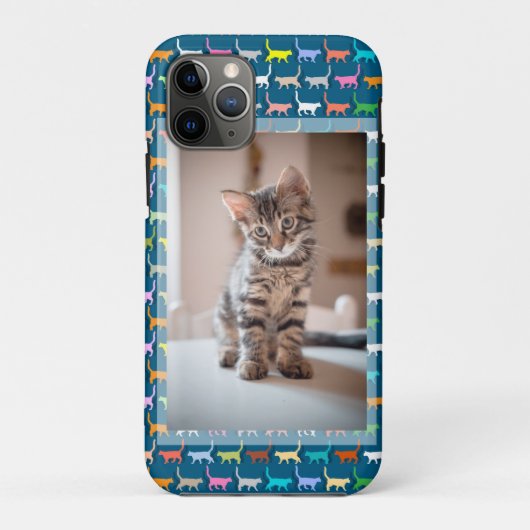 カスタマイズ可能な写真入り子猫のプリント Case-Mate iPhoneケース (裏面)