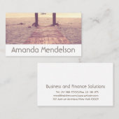 カスタマイズ可能な写真撮影 名刺 (正面/裏面)