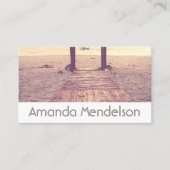 カスタマイズ可能な写真撮影 名刺 (正面)