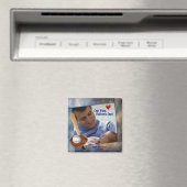 カスタマイズ可能な写真私たちの最初の父の日の磁石 マグネット (インサイチュ (食洗機))