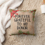 カスタマイズ可能な写真移植受信者のクリスマス クッション (ブランケット)