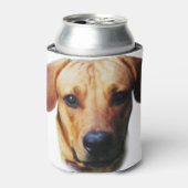 カスタマイズ可能な写真 犬の顔 スタビー ホルダー 缶クーラー (缶正面)