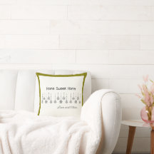 カスタマイズ可能な冬のワンダーランド装飾用クッション