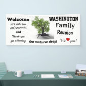 カスタマイズ可能な出席のための歓迎そしてありがとう 横断幕 (トレードショー)