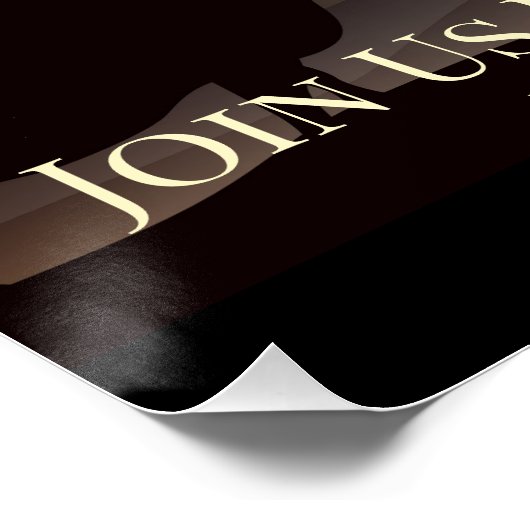 カスタマイズ可能な出生シーン宗教クリスマス ポスター (コーナー)