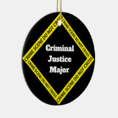カスタマイズ可能な刑事司法 セラミックオーナメント (右)