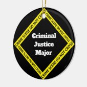 カスタマイズ可能な刑事司法 セラミックオーナメント (左)