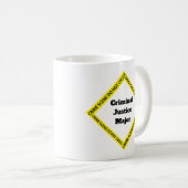 カスタマイズ可能な刑事裁判のマグ コーヒーマグカップ (正面右)
