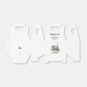 カスタマイズ可能な列車をテーマにした切り妻ギフトボックス/お気に入りボックス フェイバーボックス (折り畳みなし)