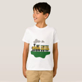 カスタマイズ可能な列車 Tシャツ (正面フル)