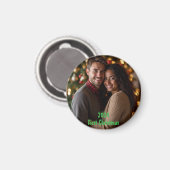 カスタマイズ可能な初めてのクリスマス2024 マグネット (正面/裏面)