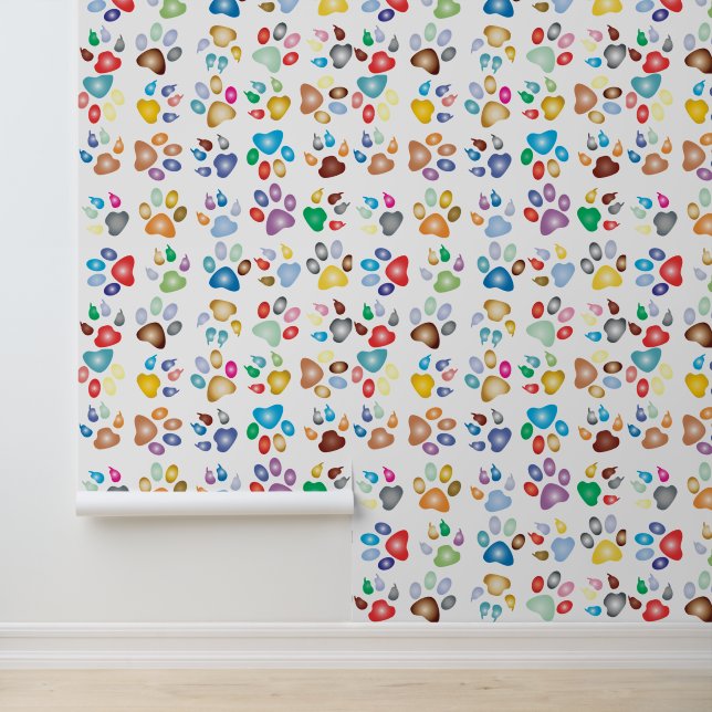 カスタマイズ可能な剥離及びスティックアニマルプリント 壁紙 (アプリケーション)