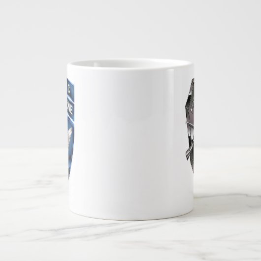 カスタマイズ可能な北空20oz ジャンボコーヒーマグカップ (正面)