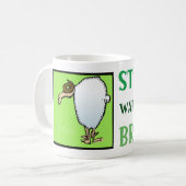 カスタマイズ可能な十二星座性格牡羊座マグカップ コーヒーマグカップ (正面左)