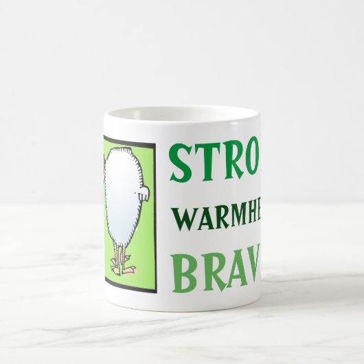 カスタマイズ可能な十二星座性格牡羊座マグカップ コーヒーマグカップ (中央)