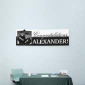 カスタマイズ可能な卒業おめでとうのバナー 横断幕 (トレードショー)