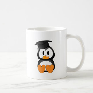 カスタマイズ可能な卒業のペンギン コーヒーマグカップ