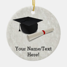 カスタマイズ可能な卒業の帽子の免状