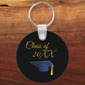 カスタマイズ可能な卒業クラス キーホルダー (正面)