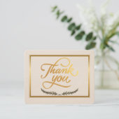 カスタマイズ可能な卒業サンキューカード サンキューカード (スタンド正面)
