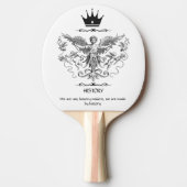 カスタマイズ可能な卓球パドル 卓球ラケット (正面)