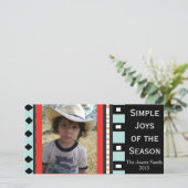 カスタマイズ可能な南西幾何学的な休日- シーズンカード (スタンド正面)