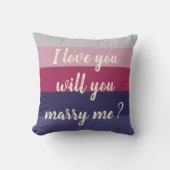 カスタマイズ可能な単語 クッション (正面)