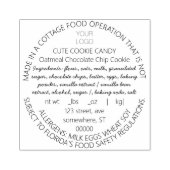 カスタマイズ可能な原料スタンプ ラバースタンプ (インプリント)