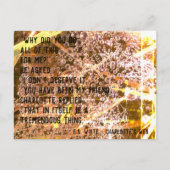 カスタマイズ可能な友情の名言 - シャーロットのウェブ ポストカード (正面)