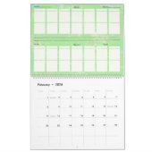 カスタマイズ可能な双生児の妊娠のカレンダー カレンダー (2月 2026)