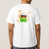 カスタマイズ可能な収集の火災2020 Tシャツ (裏面)