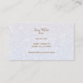 カスタマイズ可能な口紅キス名刺 名刺 (裏面)