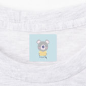 カスタマイズ可能な可愛いコアラ熊，ネコ，クマ，タイガー ラベル (貼付)