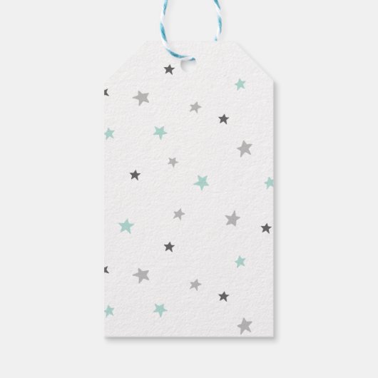 カスタマイズ可能な可愛い恐竜誕生日 ギフトタグ (裏面)