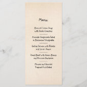 カスタマイズ可能な台所メニュー メニュー (裏面)