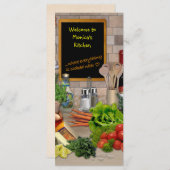 カスタマイズ可能な台所メニュー メニュー (正面/裏面)