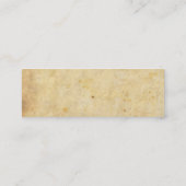 カスタマイズ可能な名刺のデザイン スキニー名刺 (裏面)