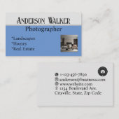 カスタマイズ可能な名刺テンプレート 名刺 (正面/裏面)