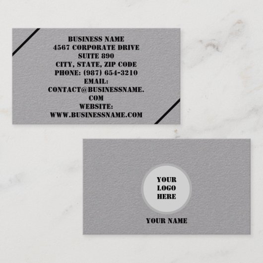 カスタマイズ可能な名刺 名刺 (正面/裏面)