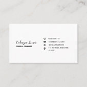 カスタマイズ可能な名刺 名刺 (正面)