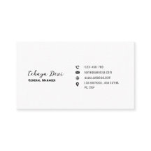 カスタマイズ可能な名刺