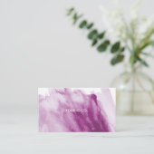 カスタマイズ可能な名刺、水彩画 名刺 (スタンド正面)