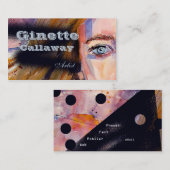 カスタマイズ可能な名刺# 9917 名刺 (正面/裏面)