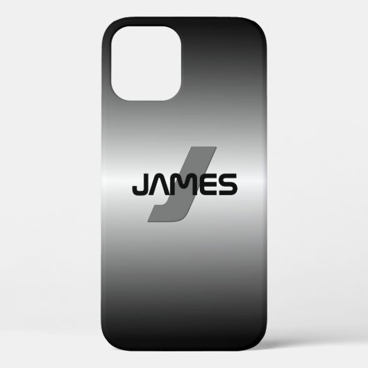 カスタマイズ可能な名前とモノグラム Case-Mate iPhoneケース (裏面)