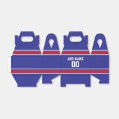 カスタマイズ可能な名前と背番号のスポーツチームジャージ フェイバーボックス (折り畳みなし)