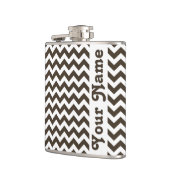 カスタマイズ可能な名前のCola Safari Chevron フラスク (左)