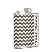 カスタマイズ可能な名前のCola Safari Chevron フラスク (右)